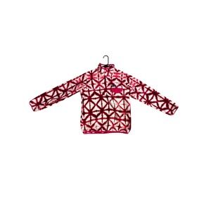 Patagonia Synchilla Fleece Pullover Snap T Tie Dye Women's Medium